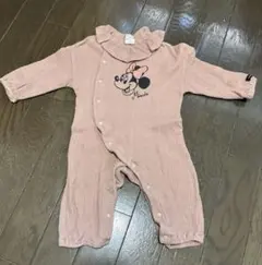 70サイズ　カバーオール　ミニーマウス