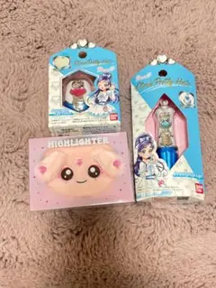 ふたりはプリキュア コスメ　アイシャドウ ハイライター リップ