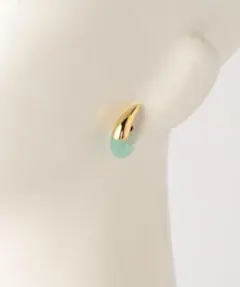 LUCAS JACK メタルコンビ MOON ピアス ライム 未使用のサムネイル