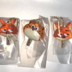 ズートピア　アイスキャンディーチャーム　ニック・ワイルド　クロウハウザー　ガチャ