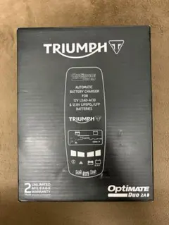 トライアンフ　バッテリーチャージャーOptimate Duo 2Aのサムネイル