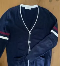 BACK NUMBER ネイビー カーディガン M