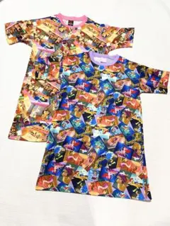 BABY DOLL 総柄 ワンピース Disney トイストーリー プリンセス