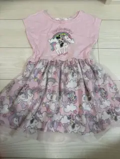 H&M ミニーちゃん　ワンピース　ピンク　120㎝