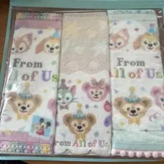 ディズニー キャラクタータオルセット 3枚