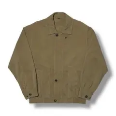 2000's EURO フェイクスエード ブルゾン ハリントンジャケット