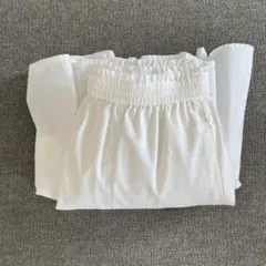 UNIQLO ホワイト フレアスカート ロングスカート