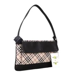 本物 未使用 ■ バーバリー ■ ノバチェック ショルダーバッグ ハンドバッグ