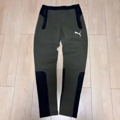 プーマ エヴォストライプパンツ カーキ メンズ Mサイズ スウェット ジャージ