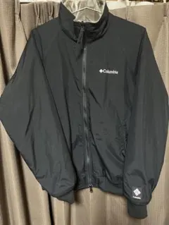 Columbia ナイロンジャケット ブラック 迷彩 ムラサキスポーツコラボ