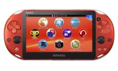 PSVita メタリックレッド PCH-2000 PlayStationVita