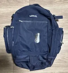 キーホルダー付き！ ballaholic リュック ネイビー
