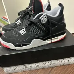 Air Jordan 4 ブラック/レッド