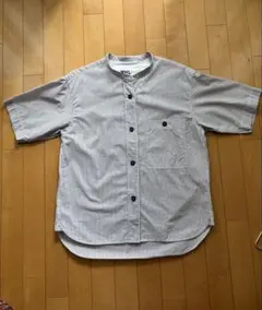 MHL, ネイビー シャツ Lサイズ 半袖 - メルカリ