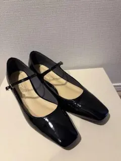 LE TALON メリージェーン エナメル ブラック 23.5cm