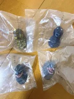 一番くじ　ゴジラ モンスターヘッドマグネット 4種セット