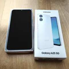 Galaxy A25 5G ライトブルー 箱付き バッテリー良好