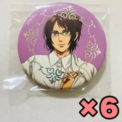 進撃の巨人 マルイ ホワイトコーデ 缶バッジ ハンジ 6点 セット ②