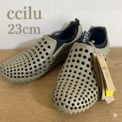 新品 ccilu チル スリッポン 23cm 防水 軽量 レインシューズ