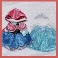 【即日発送】ディズニーストア ユニベアシティ コスチューム アナ エルサ セット