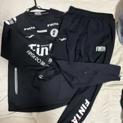 Finta ブラック ジャージ　上下セット