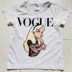 VOGUE プリント キッズ Tシャツ ホワイト