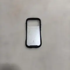 iPhone17Pro用 iFace クリアケース (くもりガラスタイプ)黒