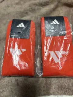 adidas AEROREADY オレンジソックス 2足セット