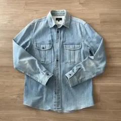 A.P.C. デニムシャツ Mサイズ ライトブルー