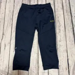 匿名配送 オークリー OAKLEY 7分丈パンツ ジャージ 紺色 ネイビー