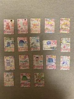 アイカツカード　18枚セット