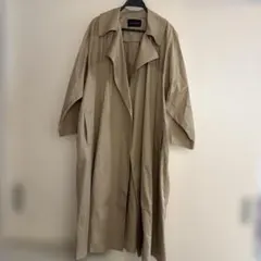 mizuiroind ベージュ トレンチコート