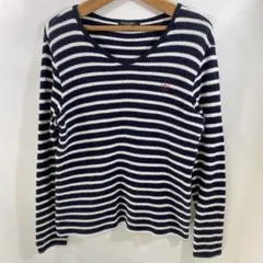 ブラックレーベルクレストブリッジ 長袖 カットソー ボーダー マリンルック