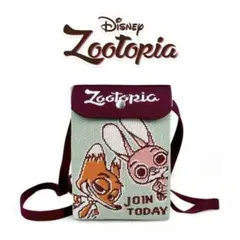 ズートピア ニック ジュディー ニットショルダーバッグ ショルダーポーチ 新品