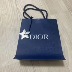 Dior ショップ袋 ネイビー 星型タグ付き
