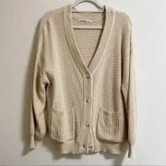 シューラルー　オレンジ　カーディガン　フリーサイズ