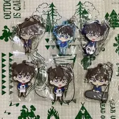 【新品未開封】「名探偵コナン」コナンがいっぱい ラバーストラップ 5種6個セット