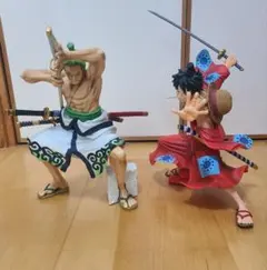 SMSP ルフィ ゾロ A賞 ブラシ 2体セット