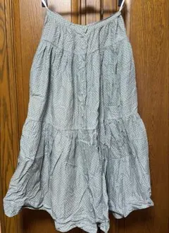 出品12/5までINGEBORG 水玉ロングスカート