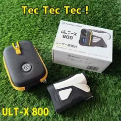 TectecTec ULT-X 800 골프 레이저 레인지파인더 (예비 배터리 포함), 상태 양호