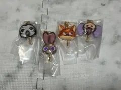 ズートピア　アイスキャンディチャーム　フラッシュ　ジュディ　ニック　フィニック