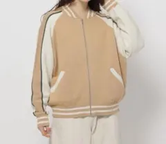 ニコアンド　スタジャンニット　zipカーディガン　新品未使用