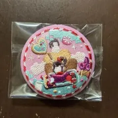 ディズニー刺繍缶バッジ シュガーラッシュ