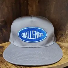 CHALLENGER LOGO TWILL CAP 数原着用