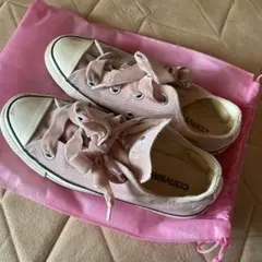 Converse All Star ピンクスニーカー