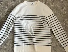 UNIQLO ストライプニットセーター Lサイズ