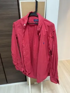 POLO RALPH LAUREN 長袖シャツ レッド