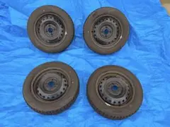 155/65/R14スタッドレスタイヤバリ溝DUNLOP 2023年11月頃製造 - メルカリ