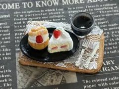 ミニチュアフード フェイクスイーツ ★デザートプレート★