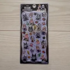 ディズニー ヴィランズ プチドロップステッカー シール 国内 正規品